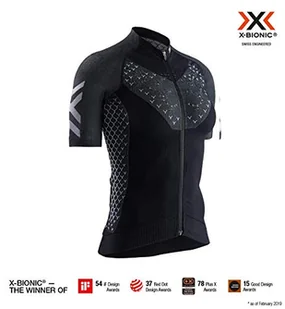 X-Bionic damska koszulka z krótkim rękawem Twyce 4.0 Opal Black/Arctic White S - Koszulki i topy damskie - miniaturka - grafika 1