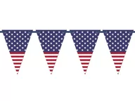 Dekoracje sali - Congee.pl Baner wiszący Flaga Stanów Zjednoczonych - 5 m - miniaturka - grafika 1