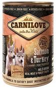 Mokra karma dla psów - Carnilove Salmon&Turkey for Puppies 400g - miniaturka - grafika 1