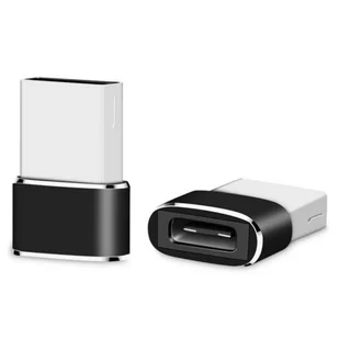 Adapter Przejściówka Usb-C Typ-C Do Usb-A (5A) (Black) - Adaptery i przejściówki - miniaturka - grafika 1