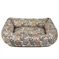Legowiska dla psów - Legowisko dla psa, kota Floryda brązowe 70 x 60 cm z apreturą - miniaturka - grafika 1
