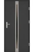 Drzwi zewnętrzne - Drzwi Zewnętrzne Z Ościeżnicą Mk Door Mk14 90 Cm Lewe Antracyt Reflex - miniaturka - grafika 1