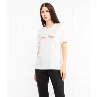 Piżamy damskie - Calvin Klein Underwear Góra od piżamy | Regular Fit - grafika 1