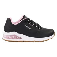 Buty trekkingowe damskie - Buty na co dzień damskie SKECHERS UNO 2 eko skóra - miniaturka - grafika 1