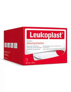 ESSITY POLAND SP. Z O.O. ESSITY POLAND SP Z O.O Plaster Leukoplast Hypafix z włókniny 10 cm x 10 m 1 sztuka - Apteczki i materiały opatrunkowe - miniaturka - grafika 1