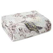 Narzuty - Narzuta 170 x 210 Pikowana Poly Biały+Beż - miniaturka - grafika 1