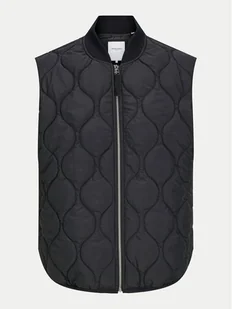 Jack&Jones Kamizelka Koda 12258386 Czarny Regular Fit - Kamizelki męskie - miniaturka - grafika 1