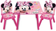 Zestawy mebli dla dzieci - DISNEY MYSZKA MINNIE MIKI STOLIK 2 KRZESŁA DZIECI - miniaturka - grafika 1