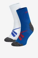 Skarpetki damskie - Reebok R0418-SS24 (2-pack) Niebieski - miniaturka - grafika 1