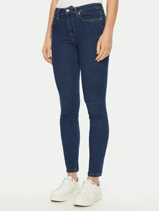 Tommy Hilfiger Jeansy Como WW0WW43727 Granatowy Skinny Fit - Spodnie damskie - miniaturka - grafika 1