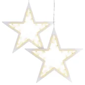 Ozdoby bożonarodzeniowe - Zestaw gwiazd betlejemskich, 20 diod - miniaturka - grafika 1
