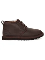 Botki damskie - UGG Skórzane botki "Neumel" w kolorze brązowym - miniaturka - grafika 1