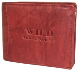 Portfel Męski Skórzany WILD Skóra Licowa Duży Poziomy Bez Zapięcia 5678 12.5 x 10 x 2 [cm] - Portfele - miniaturka - grafika 1