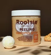 Peelingi do ciała - Rootsie Peeling do Ciała z Drobinkami Coconut Glow 250 ml - miniaturka - grafika 1