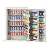 Szafki na klucze - B2B Partner Metalowa szafka na klucze 55x38x8 cm, 300 szt. 550-300K - miniaturka - grafika 1