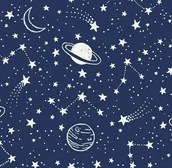 Pościel dla dzieci - Poszewka 70x80 gwiazdozbiór granatowa planety Kids - miniaturka - grafika 1