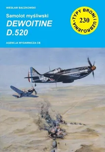 CB Samolot myśliwski Dewoitine D.520 Wiesław Bączkowski - Militaria i wojskowość - miniaturka - grafika 2