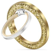 Pozostałe akcesoria do telefonów - Uchwyt i podstawka TECH-PROTECT MMR200 Magsafe Phone Ring Złoty - miniaturka - grafika 1