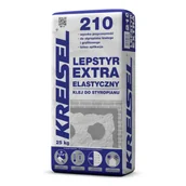 Zaprawy budowlane - Zaprawa klejąca do styropianu grafitowego Lepstyr Extra 210 25 kg KREISEL - miniaturka - grafika 1