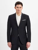 Marynarki męskie - JOOP! Męska kurtka modułowa - Finch Mężczyźni Modern Fit Sztuczne włókno niebieski jednolity, 26 - miniaturka - grafika 1