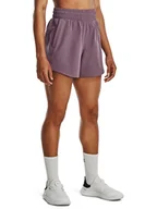 Spodnie sportowe damskie - Under Armour Szorty sportowe "Flex" w kolorze fioletowym - miniaturka - grafika 1