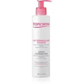 Mleczka do demakijażu - Topicrem Gentle Cleansing Milk mleczko oczyszczające do normalnej, mieszanej i wrażliwej skóry 200 ml - miniaturka - grafika 1