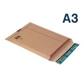 Akcesoria do pakowania - B2B Partner Koperty kartonowe A3D, 100 szt. - miniaturka - grafika 1