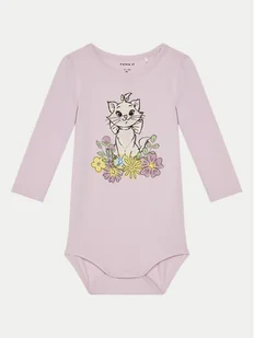 NAME IT Body dziecięce 13238194 Różowy Regular Fit - Body dla niemowląt - miniaturka - grafika 1