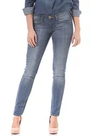 Spodnie damskie - Lee Lynn Skinny Dżinsy Damskie, Niebieski (Ulubiony niebieski), 31W / 33L - miniaturka - grafika 1