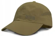 Czapki i chusty sportowe męskie - CZAPKA z Daszkiem Przewiewna Bejsbolówka z Siatką ZIELONA KHAKI Pako Jeans - miniaturka - grafika 1