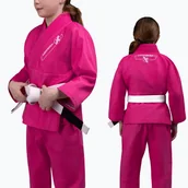 Kimona, stroje i obuwie - GI do brazylijskiego jiu-jitsu dziecięce Hayabusa Essential pink WYSYŁKA W 24H 30 DNI NA ZWROT - miniaturka - grafika 1