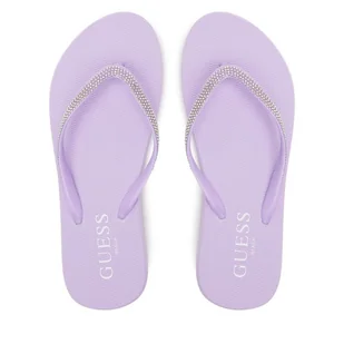 Japonki Guess E5GZ05BB00F Fioletowy - Klapki i japonki damskie - miniaturka - grafika 1