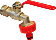 Zawory i kraniki - Zawór kulowy czerpalny z dławikiem i szybkozłączem 3/4" - miniaturka - grafika 1