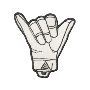 Naszywka Direct Action Patch Shaka - Biała - Odzież taktyczna i umundurowanie - miniaturka - grafika 1