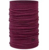 Czapki i chusty sportowe damskie - Bandana BUFF MERINO MIDWEIGHT MELANGE TIBETAN RED - miniaturka - grafika 1