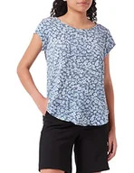 Bluzki damskie - Only Mężczyźni Onlvic S/S Aop Top Noos Ptm Bluzka, Vintage Indigo/Aop:Ranch Flower, 40 - miniaturka - grafika 1