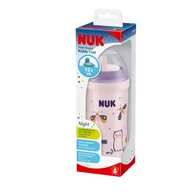 Kubki dla dzieci - NUK FIRST CHOICE Kiddy Cup Night Kubek niekapek różowy, 300ml >> WYSYŁKA W 24H << - miniaturka - grafika 1