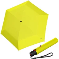 Parasole - KNIRPS U.200 YELLOW - elegancki damski parasol w pełni automatyczny - miniaturka - grafika 1