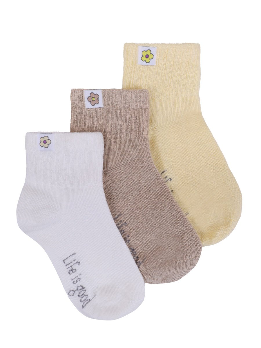 Skarpetki dziewczęce skarpety dziecięce bawełniane długie 3PAK 27-30 MYWAY
