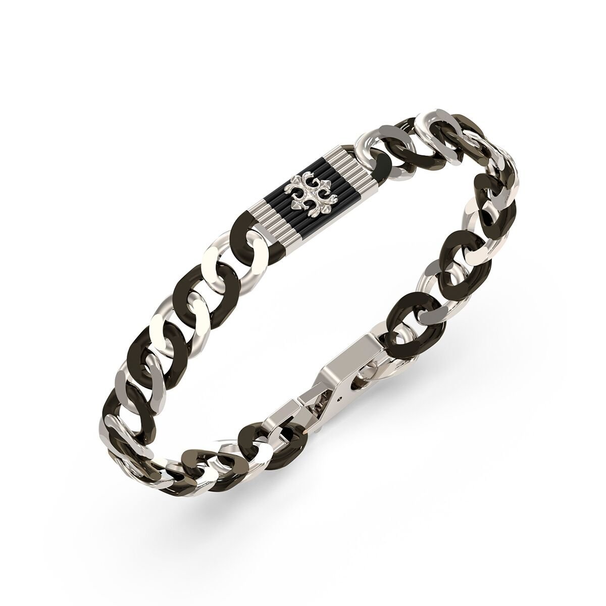 Bransoletka Męska Guess JUMB05063JWSTBKS Srebrzysty