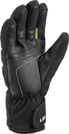 Rękawice narciarskie - Leki LEKI RĘKAWICE Max Junior bl-lime 4.0 - miniaturka - grafika 1