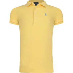 POLO RALPH LAUREN Polo | Regular Fit | pique - Koszulki dla dziewczynek - miniaturka - grafika 1