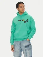 Bluzy męskie - Volcom Bluza Bob Mollema 1 A4112505 Zielony Loose Fit - miniaturka - grafika 1