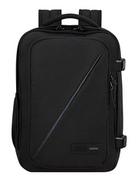 Torebki damskie - American Tourister Take2Cabin - Ryanair torba kabinowa 25 x 20 x 40 cm, 23 l, 0,50 kg, bagaż podręczny, plecak do samolotu, rozmiar S, Underseater, czarny (czarny), Einheitsgröße, Bagaż podręczny - miniaturka - grafika 1