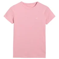 Koszulki sportowe damskie - Koszulka damska 4F Tshirt F2255 Rozmiar: L / Kolor: różowy - miniaturka - grafika 1