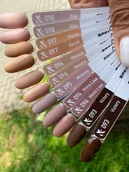 Lakiery hybrydowe - Lakier hybrydowy F.O.X gel-polish gold Spectrum 095, 7 ml - miniaturka - grafika 1