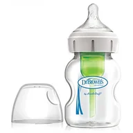 Butelki dla niemowląt - Dr Browns HANDI-CRAFT butelka szklana antykolkowa z szeroką szyjką Options+ 150 ml - miniaturka - grafika 1