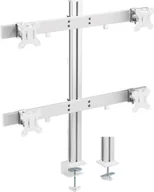 Akcesoria do komputerów stacjonarnych - InLine InLine® Aluminium monitor desk mount for 4 monitors up to 32", 8kg - miniaturka - grafika 1