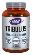 Suplementy naturalne - Now Foods Tribulus 1000 mg - ekstrakt standaryzowany na 45% Saponin (180 tabl.) - miniaturka - grafika 1
