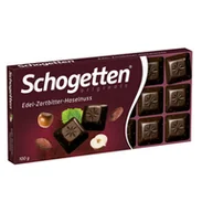 Inne słodycze - Schogetten Schokolade Zartbitter mit Haselnuss 100 g - miniaturka - grafika 1